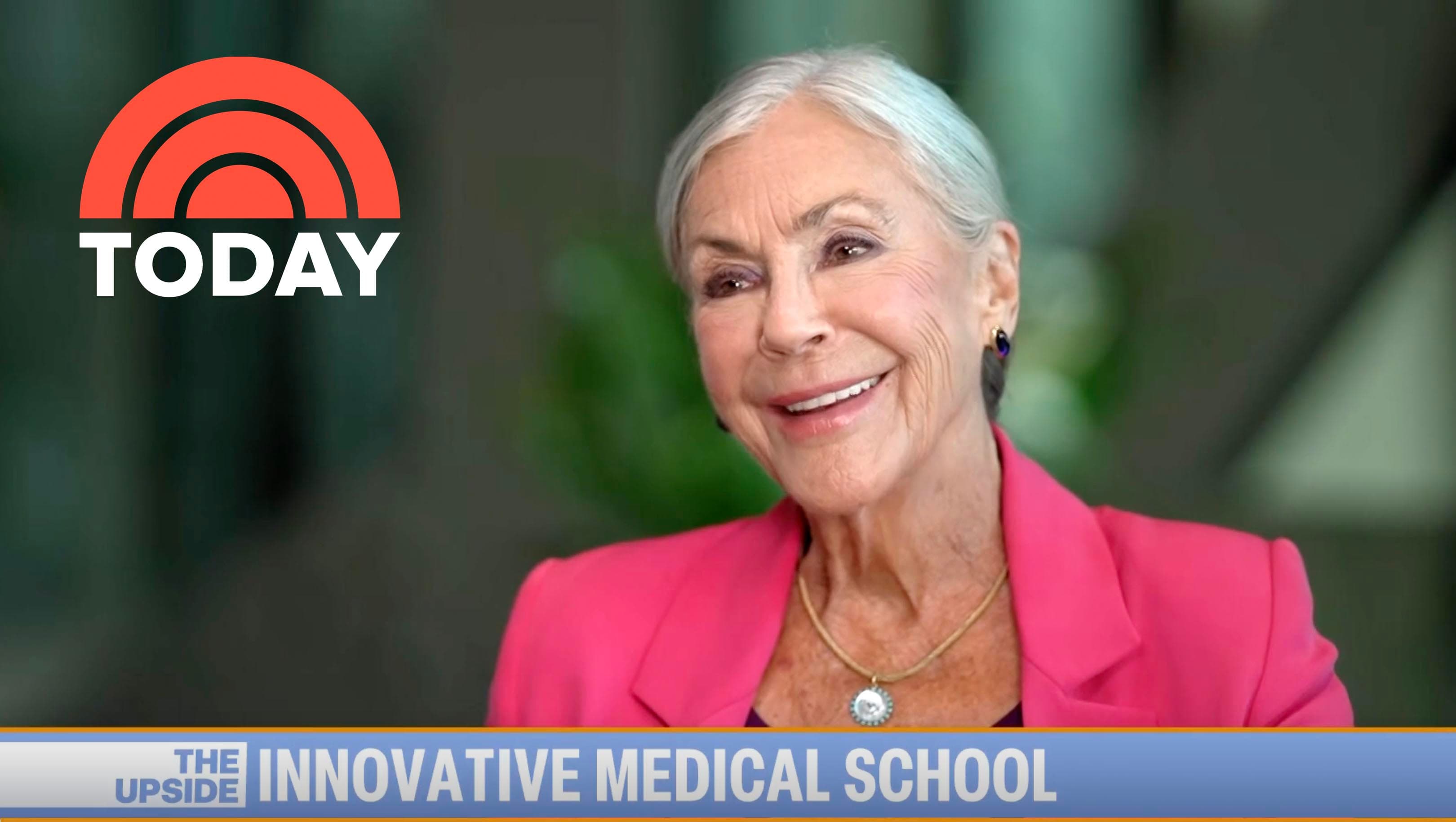 In October, NBC's the TODAY Show correspondent Kathy Park visited Alice L. Walton School of Medicine to hear from AWSOM founder Alice Walton, faculty, and students.