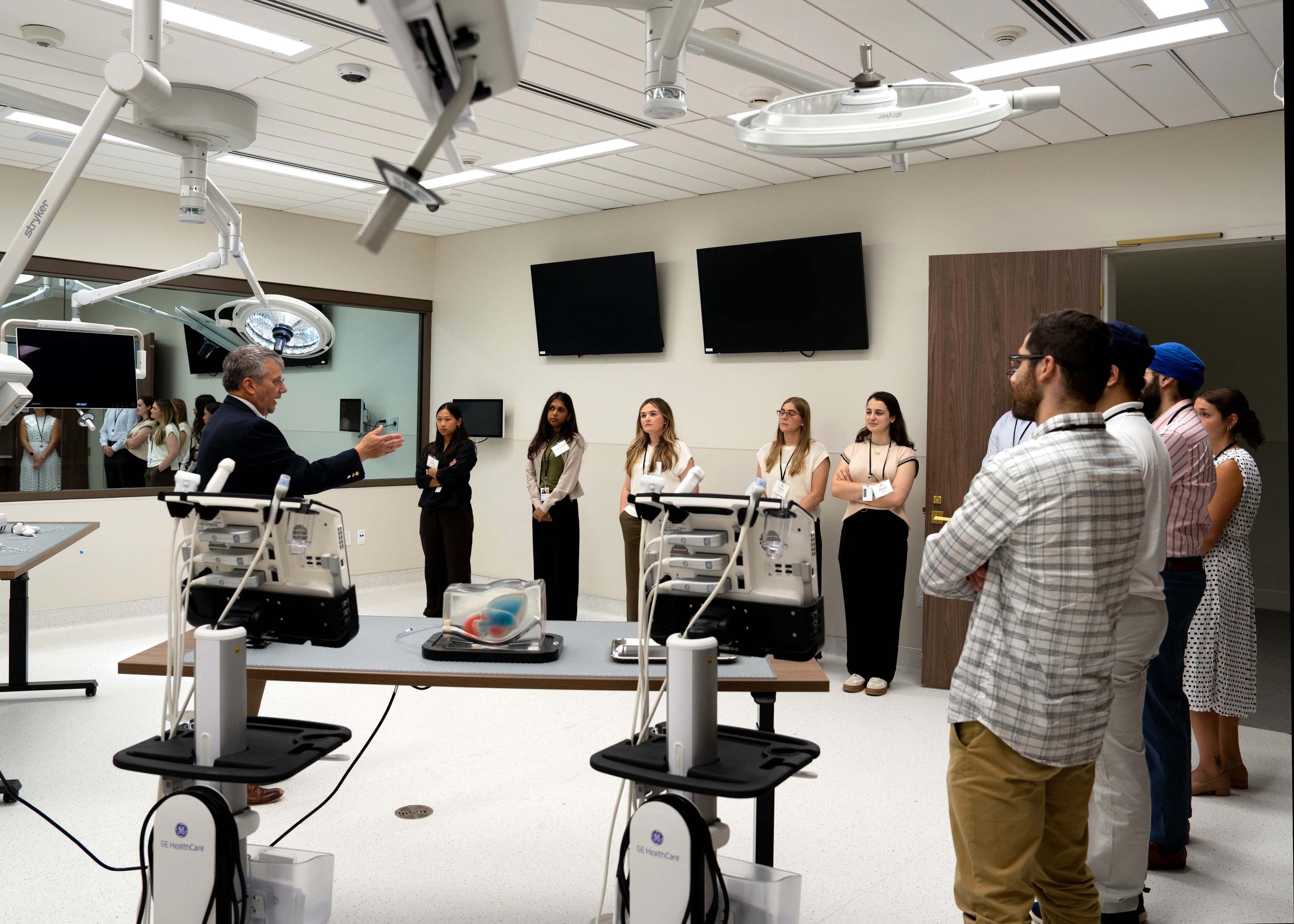 Students in Simulation Center